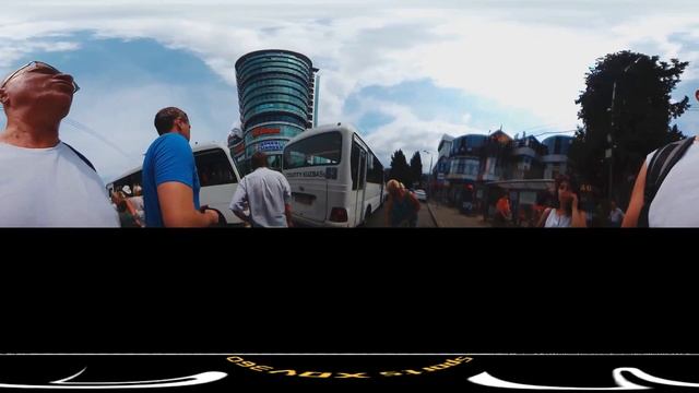 Сочи 2018. Переход к рынку через ул Московская смотреть онлайн