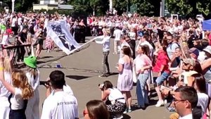 Bring mi to life. Москва. ВДНХ. #РОКНМОБ #МОСКВА #РОККОНЦЕРТ#РОКФЛЕШМОБ #ВДНХ #SandlerFest