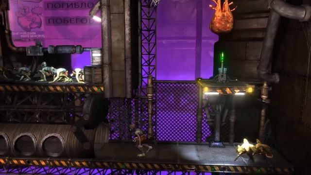 Oddworld: Abe’s Oddysee - New 'n' Tasty! (Часть 6) - Храм Парамитов + Гнезда Парамитов