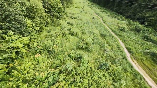 DJI Avata 2. Просадка при вираже. Присел мягко.