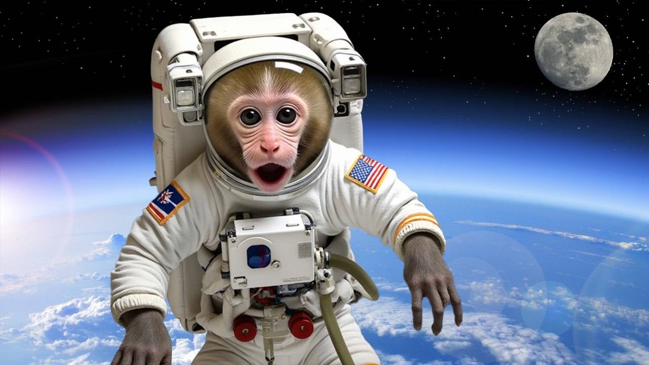 🐵 Обезьянка Бон-Бон строит ракету и летит в космос за вкусными конфетами! Фильм для детей онлайн