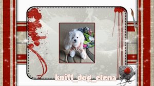 Штанишки на собаку вязаные ручная работа