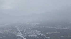 взлёт самолёта из Шереметьево