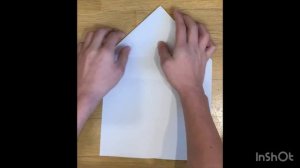 Самый ПРОСТОй способ сделать самолётик из бумаги!!!#поделки #топ #самолет #подпишись #своимируками