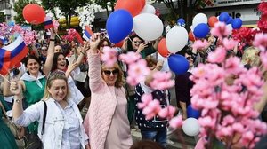 МИР, ТРУД, МАЙ. Первомай  на самой большой площади Европы. Самара 2025.