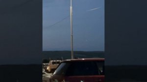 Саратовцы запечатлели на видео вспышки в небе похожие на салюты