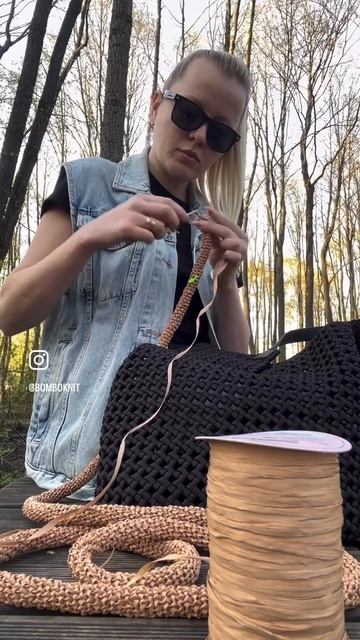 Итог и новый мастер-класс в ТГ-канале  по ссылке в шапке профиля #вязаниекрючком #сумкакрючком