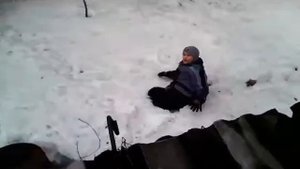 Паркур упал