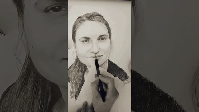 🔴ПОРТРЕТ ДЕВУШКИ КАРАНДАШОМ🔴