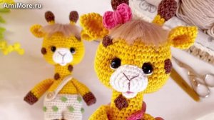Амигуруми: схема Жирафик | Игрушки вязаные крючком