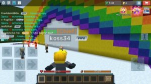 тупо танцую в Blockman Go