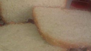 Миндальный белый хлеб в хлебопечке