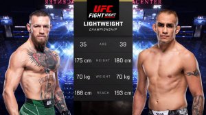 Конор Макгрегор против Тони Фергюсона Полный бой - UFC 5