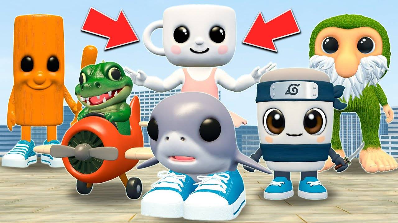 Популярные итальянские мемы и другие персонажи в Гаррис моде смотреть онлайн