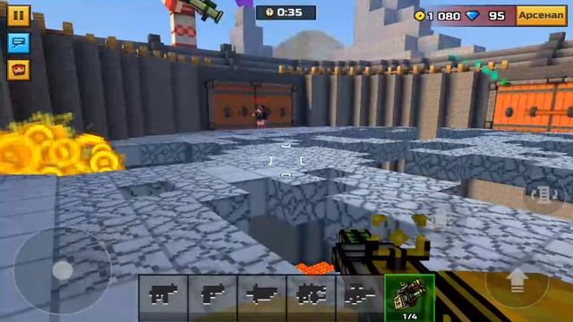 Pixel Gun 3D - #23 НУБ БЕЗ ДОНАТА 🌚 НАДНО (545 серия) смотреть онлайн