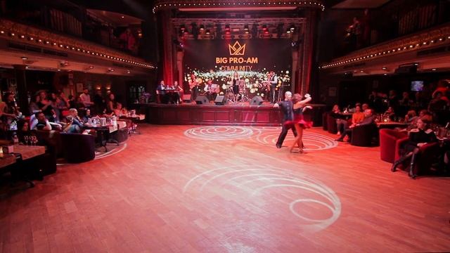 Rumba. Гончар Ярослава  -  Дороговцев Сергей. BIG ProAm Dance смотреть онлайн