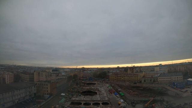 Таймлапс Невская ратуша ещё 2 недели