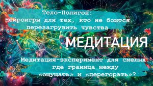 Медитация НЕ ДЛЯ ВСЕХ ✨ НЕЙРО игры: кто готов перезагрузить чувства, ощущения, чувствительность 🧠