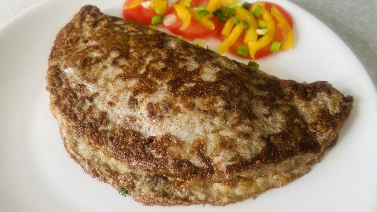 Мясной Блинчик для Завтрака или Перекуса.Без муки.