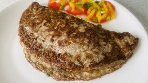 Мясной Блинчик для Завтрака или Перекуса.Без муки.