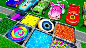 Машинки летают и прыгают! Развивающие мультики Машины помощники. Мультфильмы про машинки