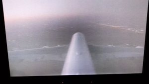 Приземление в аэропорту Дубай. Вид с хвостовой камеры. Часть 1.