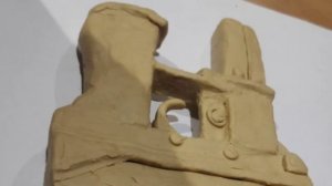 TEC-9 СЛЕПИЛ ИЗ ПЛАСТИЛИНА/MADE TEC-9 OUT OF PLASTICINE