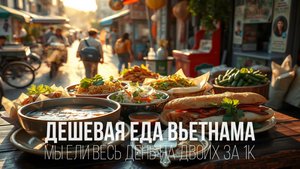 ДЕШЕВАЯ ЕДА ВЬЕТНАМ 2025 | МЫ ЕЛИ ВЕСЬ ДЕНЬ ЗА 1К