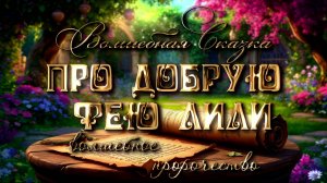 Сказка про фею Лили. Волшебное пророчество.