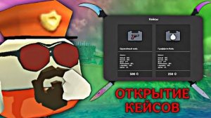 😱 Открываю КЕЙСЫ в ЧИКЕН ГАН от фрузера! | **Выбил Новый Нож**