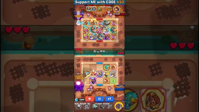 RUSH ROYALE | ИНКВИЗИТОР ( 4896%) VS МАСТЕР СТИХИЙ (4356%) | ЛУЧШАЯ КОЛОДА ИНКВИЗИТОР |РАШРОЯЛЬ