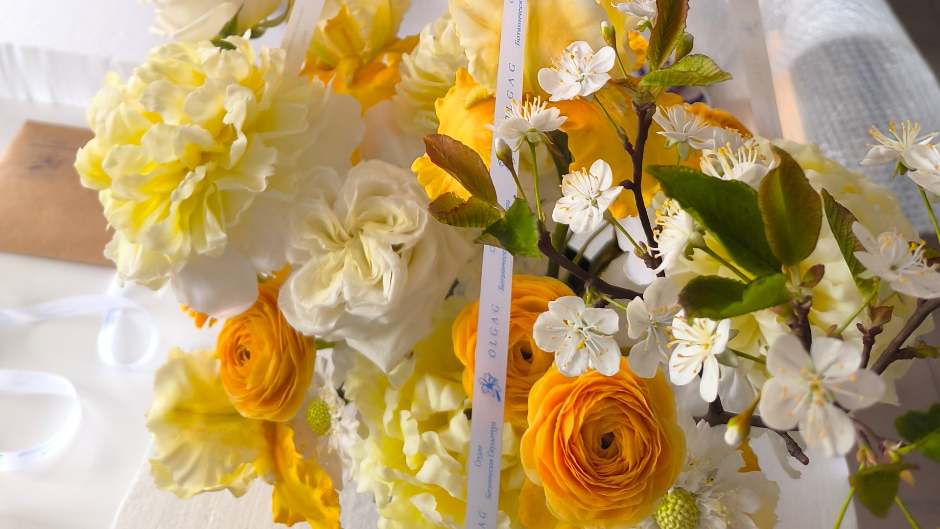 Ботаническая скульптура из холодного фарфор  мои работы  Мурзилкина Ольга