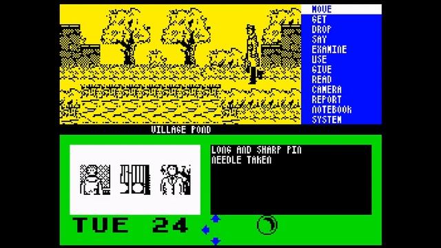 THE MYSTERY OF ARKHAM MANOR [ZX Spectrum]