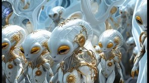 AI-Generated Ancient Aliens _ Gilded Extraterrestrial Civilization (Sci-Fi Short Film)
