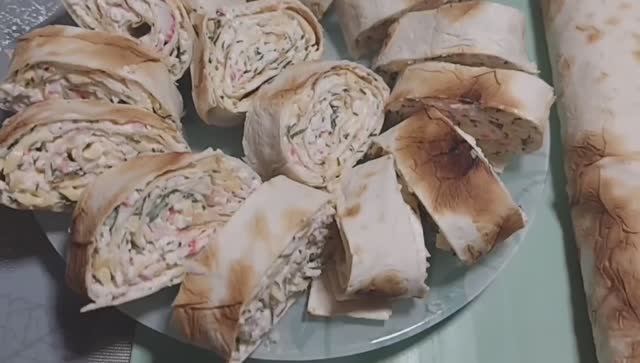 Рулет из лаваша