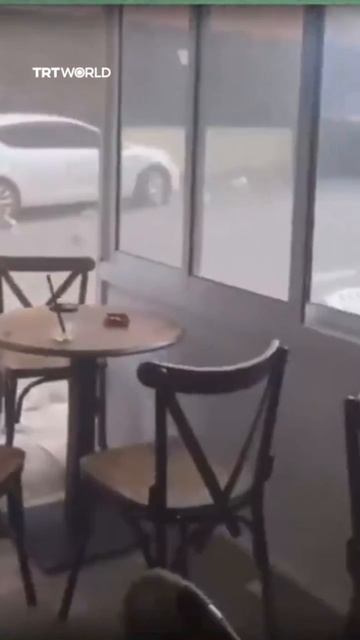 Песчаная буря вчера выбралась из пустыни Негев и добралась до городов на юге Израиля