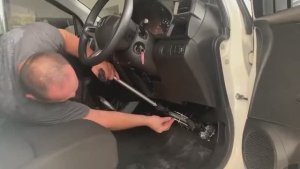 Хонда на ручном управлении. Быстрая самостоятельная установка Газатора на арендованный автомобиль.