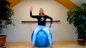 #фитбол #мяч #тренировка #равновесие @ОльгаГранд-о8м