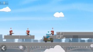 Джип в бесконечном режиме "Песочница" в Clone Armies.