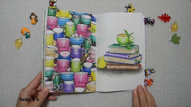 РАСКРАШЕННОЕ за месяц сентябрь / What I Colored in September / Coloring Book / SenaiS Art