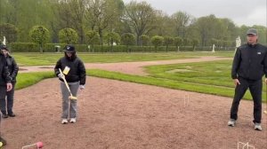 Русский крокет в Кусково.