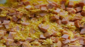 Гренки с начинкой на завтрак