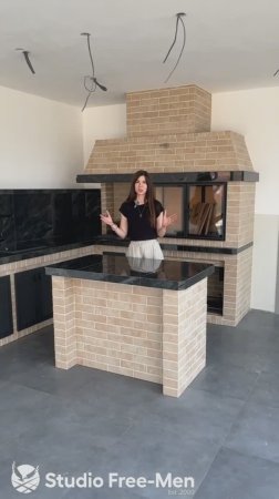 Обзор барбекю комплекса от studio FREEMEN.