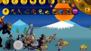 Бой чёрных человечков!