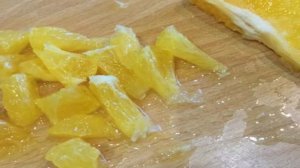 Тыквенный салат с яблоками и апельсинами