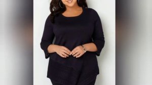 316.❤Вязаные модели для полных стройняшек.