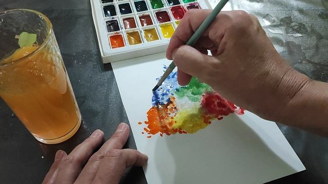 Учимся рисовать разноцветное дерево: простая идея для вдохновения и практики – Thread & Bloom