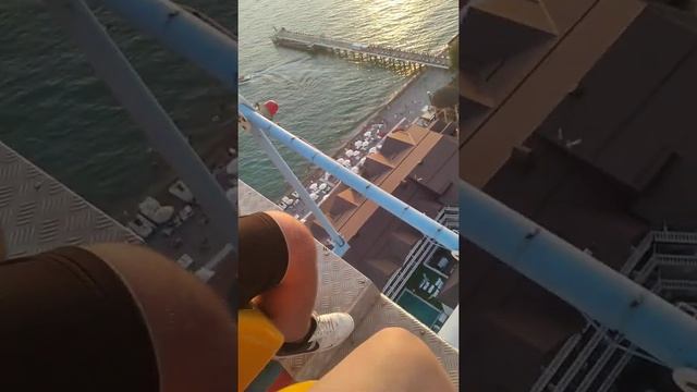 Лазаревское,колесо обозрения,виды с высоты