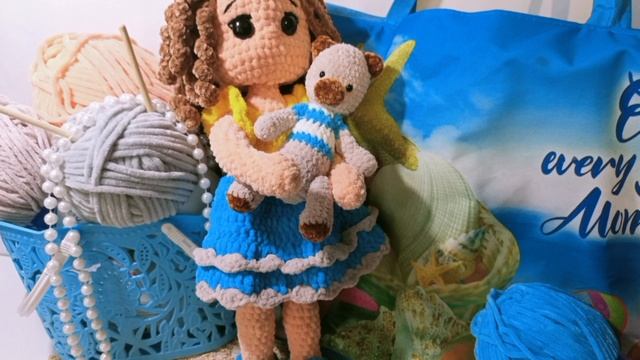 Игрушки из плюша для малышей🎁🎁🎁Вязание день за днём 🐰🐹🐨🦝🐱
