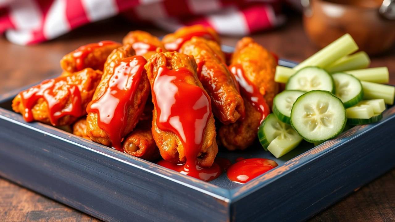 Обжигающе вкусно: секретные трюки для самых сочных и острых крылышек Баффало